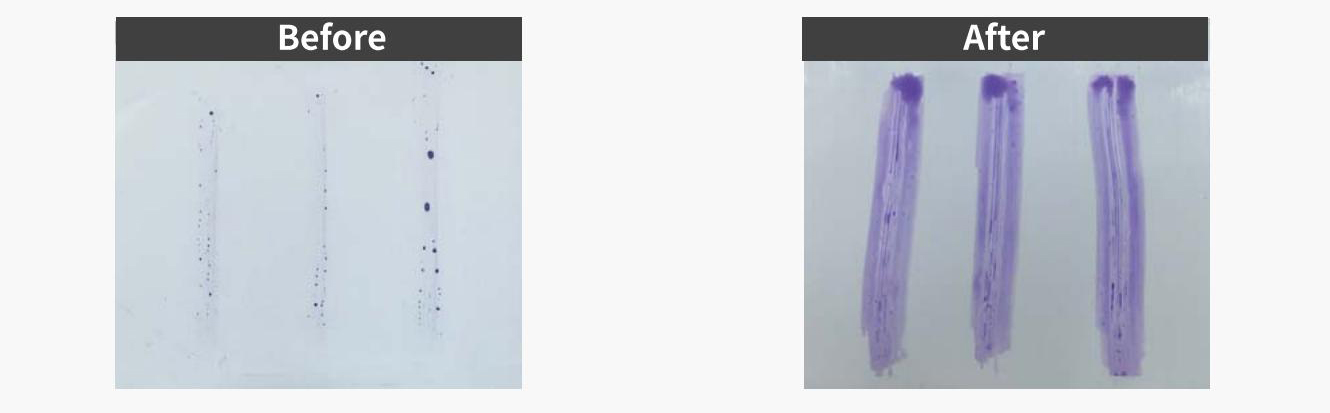 PTFE91短视频在线播放处理前后达因值对比