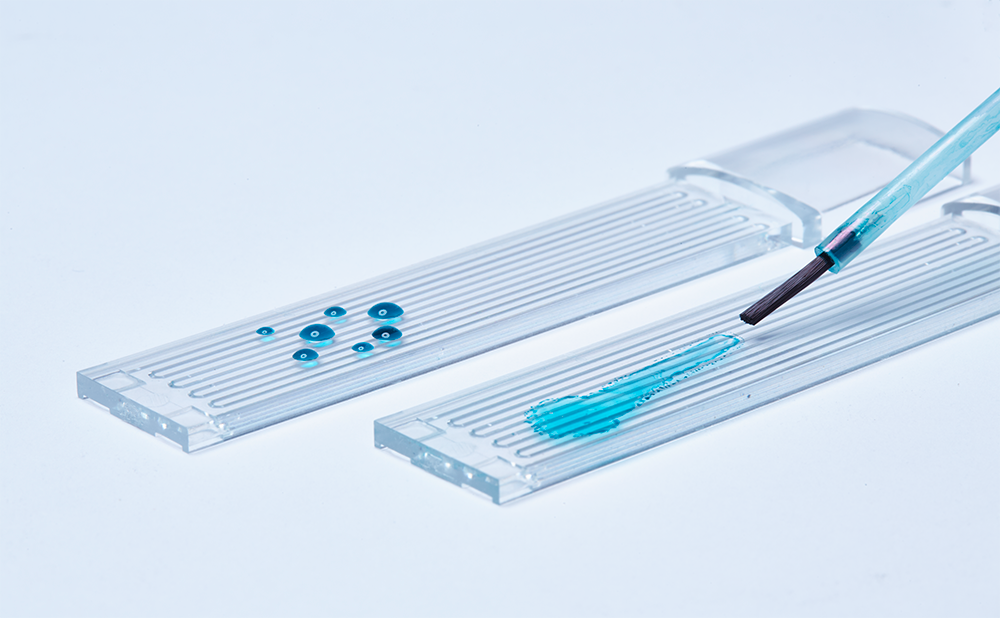 91短视频在线播放键合PDMS-玻璃微流控芯片