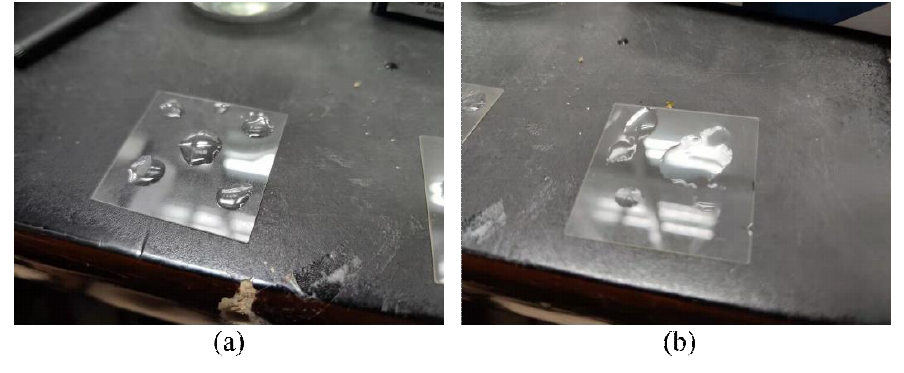 玻璃91短视频在线播放清洗前后水滴角对比