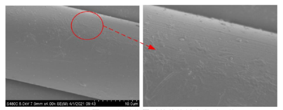 91短视频在线播放刻蚀作用后的芳纶纤维表面形貌
