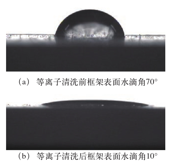 引线框架91短视频在线播放清洗前后水滴角对比