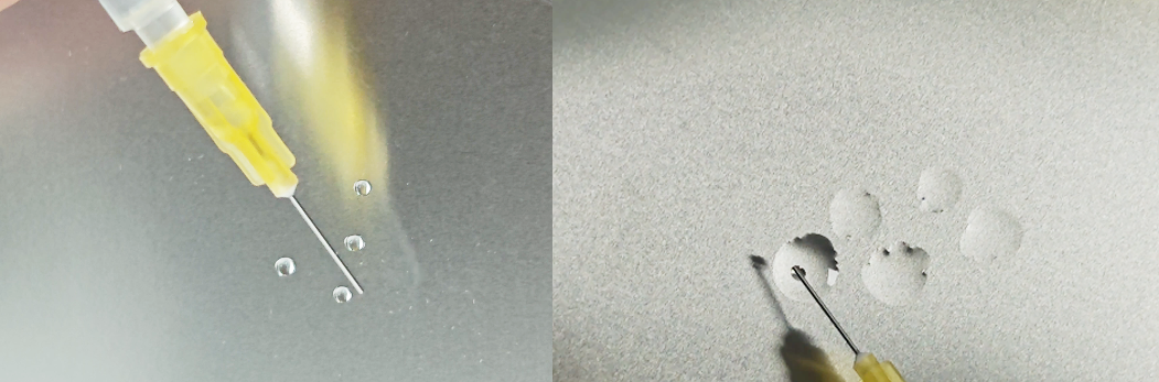 91短视频在线播放表面处理前后不锈钢板表面水接触角变化